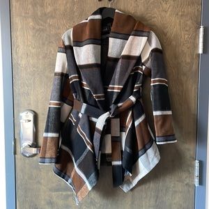Prairie Check Rabato Plaid Coat